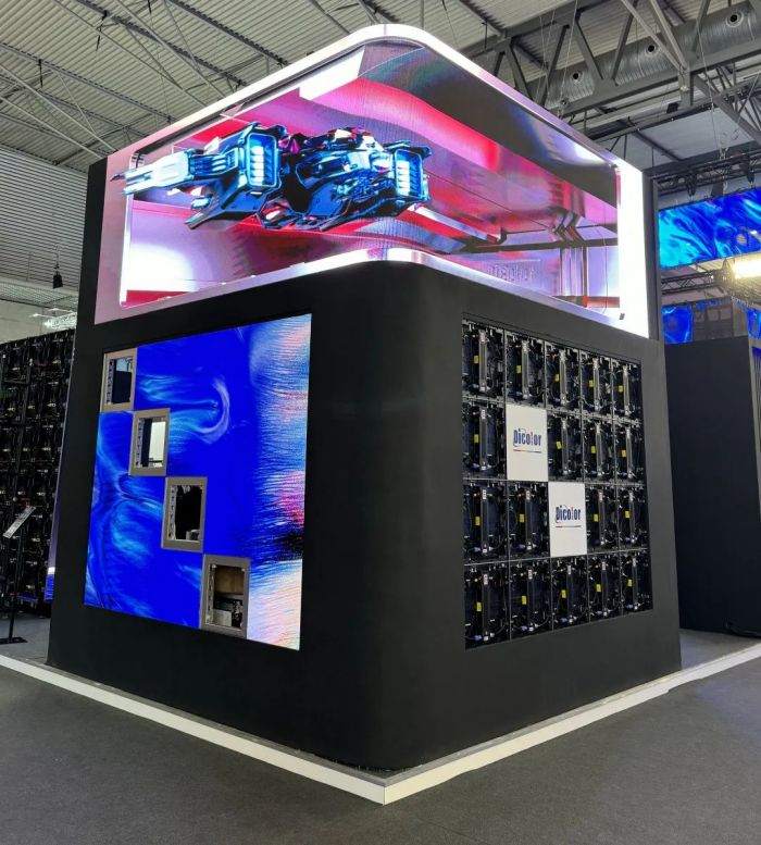 展會首日|深德彩閃耀ISE2024，全新產品與一站式搭建服務驚艷全場